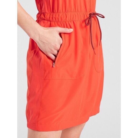 Athleta Orange Expedition Skort Dress Size 16/XL - Picture 3 of 12
